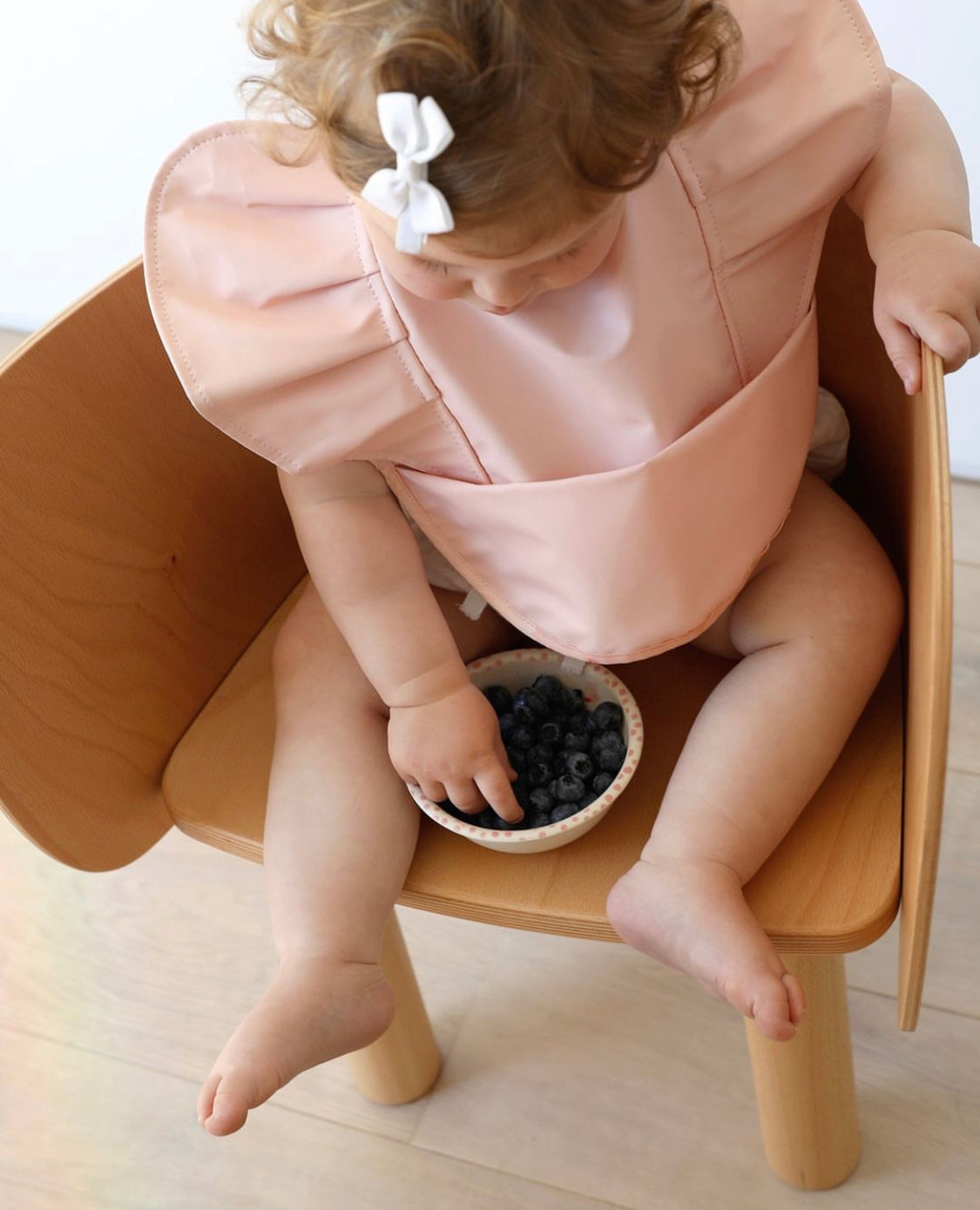 Waterproof Ruffle Bib