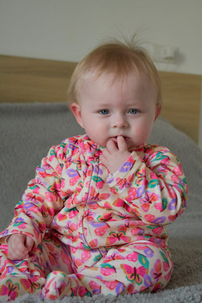 Butterfly Effect 2-way zipper Fleece Onesie
