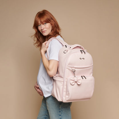 Ribbons & Roses Boss Plus™ Backpack Diaper Bag (Ships June 2026)