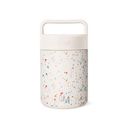 Cream Terrazzo Provision Food Jar