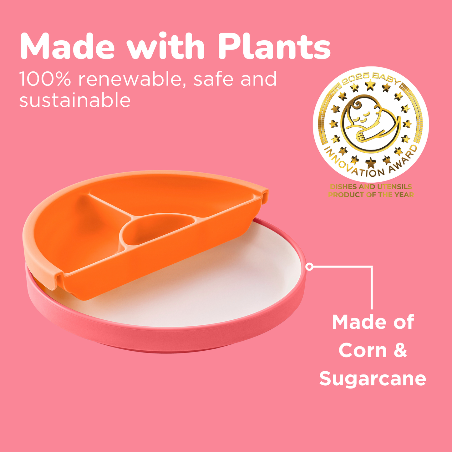 OMIE Easy Scoop Plate (3 Plates + 2 Dividers) (Copy)