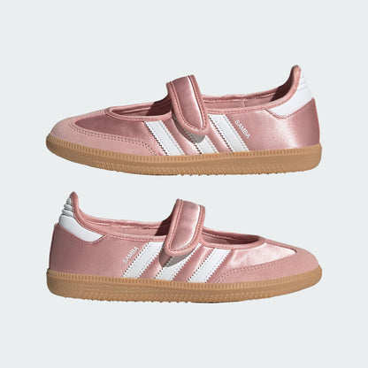 Samba Jane Shoes | Satin Pink