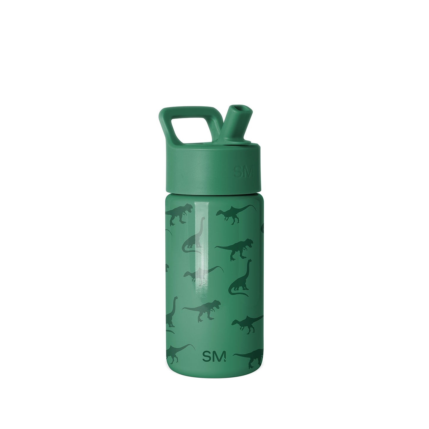 Summit Kids Water Bottle with Straw Lid, Dino World