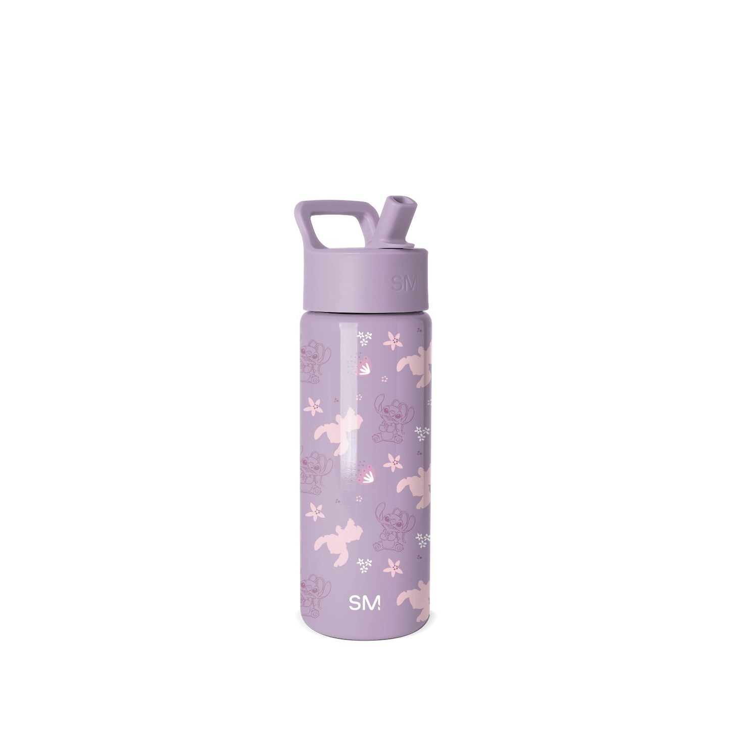 Summit Kids Water Bottle with Straw Lid, Stitch Experiment 624