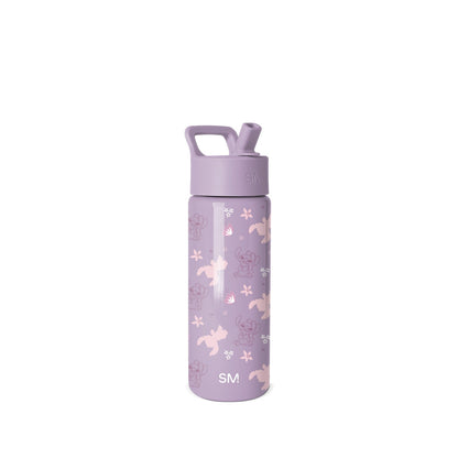 Summit Kids Water Bottle with Straw Lid, Stitch Experiment 624