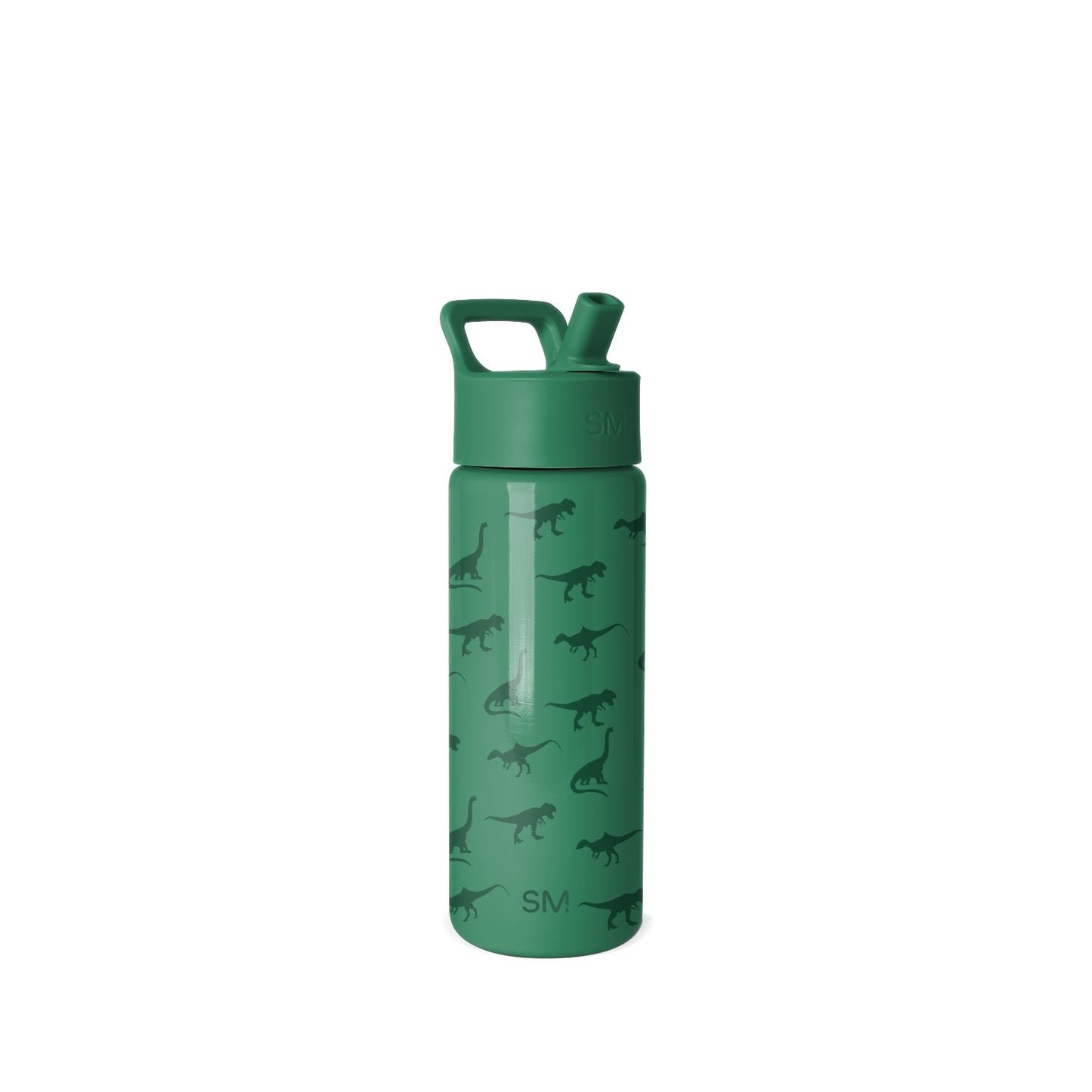 Summit Kids Water Bottle with Straw Lid, Dino World
