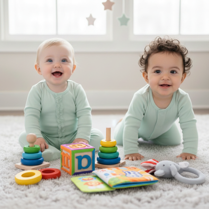 Grow with me magnetic coverall | Sage