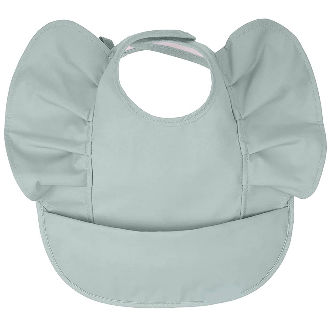 Waterproof Ruffle Bib