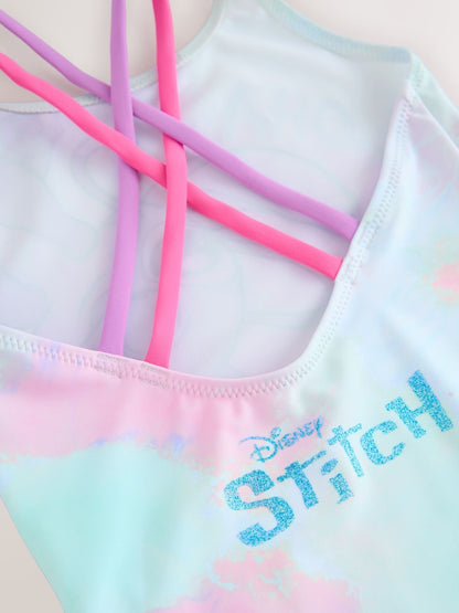 Blue Stitch Double Strap Swimsuit (3-16yrs)