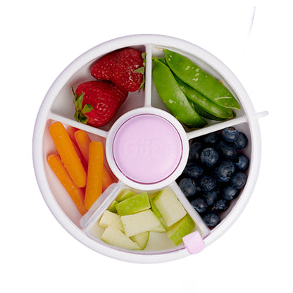 Gobe Kids Small Snack Spinner Flip, Travel Snack Box