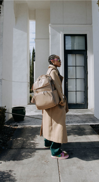 Chai Latte Boss Plus™ Backpack Diaper Bag