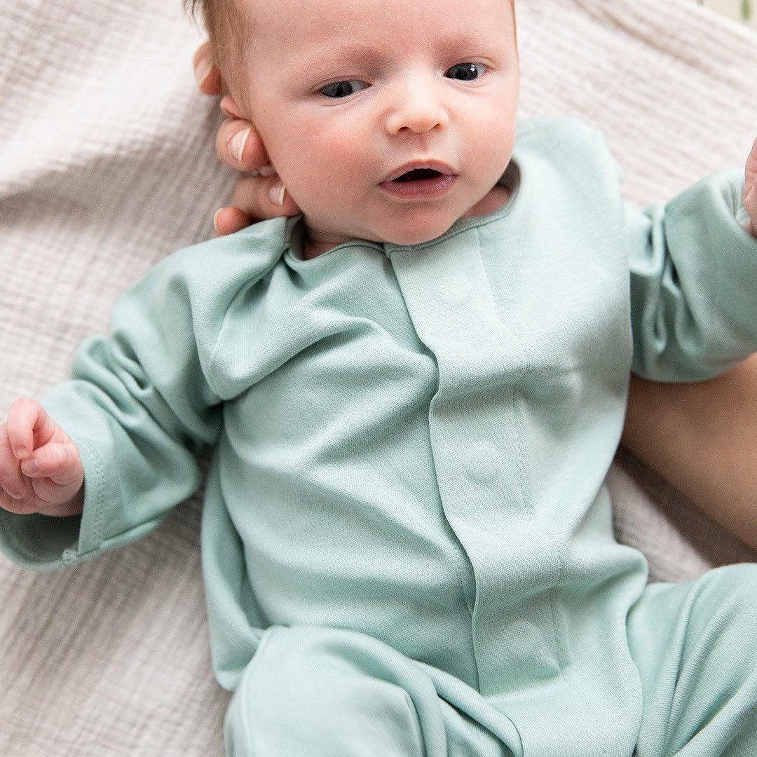 Grow with me magnetic coverall | Sage