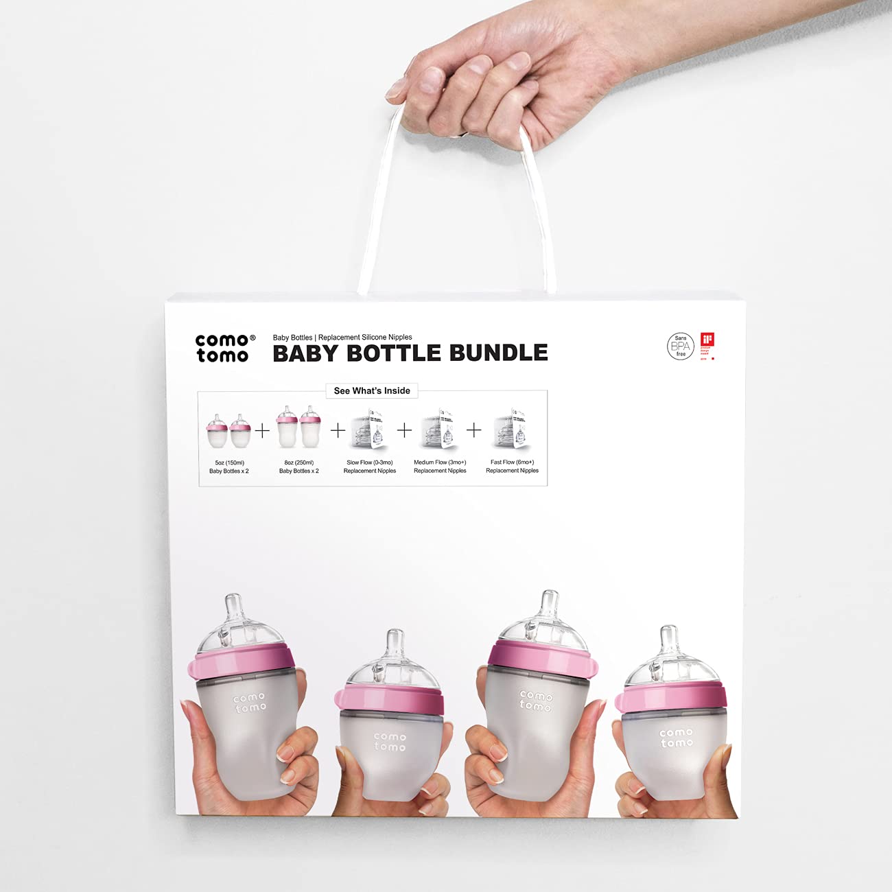 Comotomo Baby Bottle Bundle