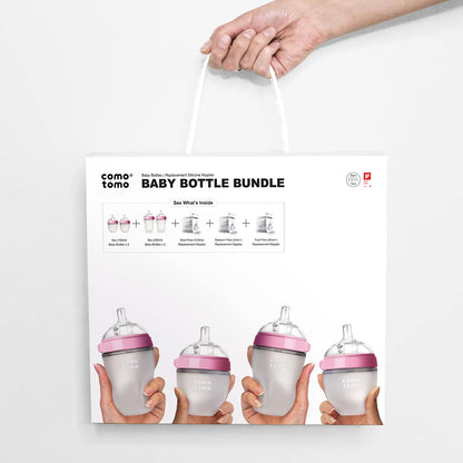 Comotomo Baby Bottle Bundle