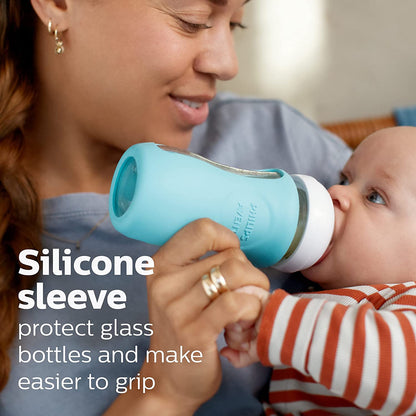 Philips Avent Glass Natural Bottle with Natural Response Nipple