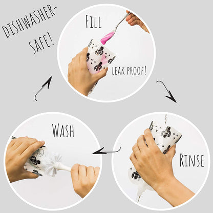 Hippypotamus Reusable Baby Food Pouches