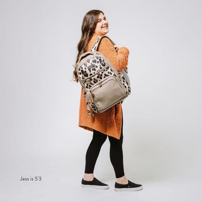 Leopard Boss Plus™ Backpack Diaper Bag