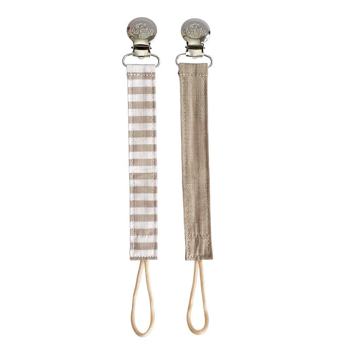 ITZY CLIP™ LINEN PACIFIER STRAP